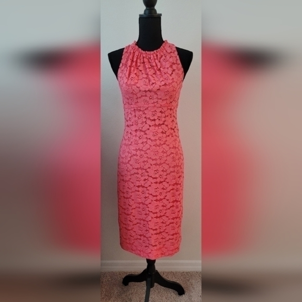 NWOT Trina Turk lace midi dress